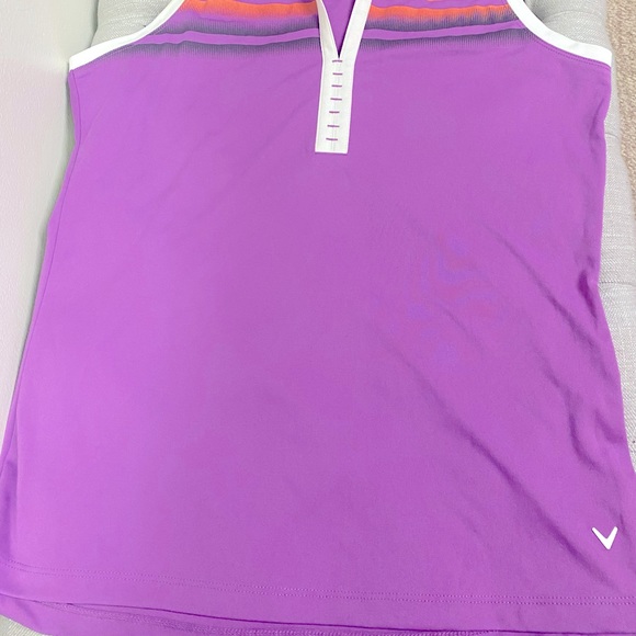 Callaway Sleeveless Collared Golf Shirt - Picture 4 of 5